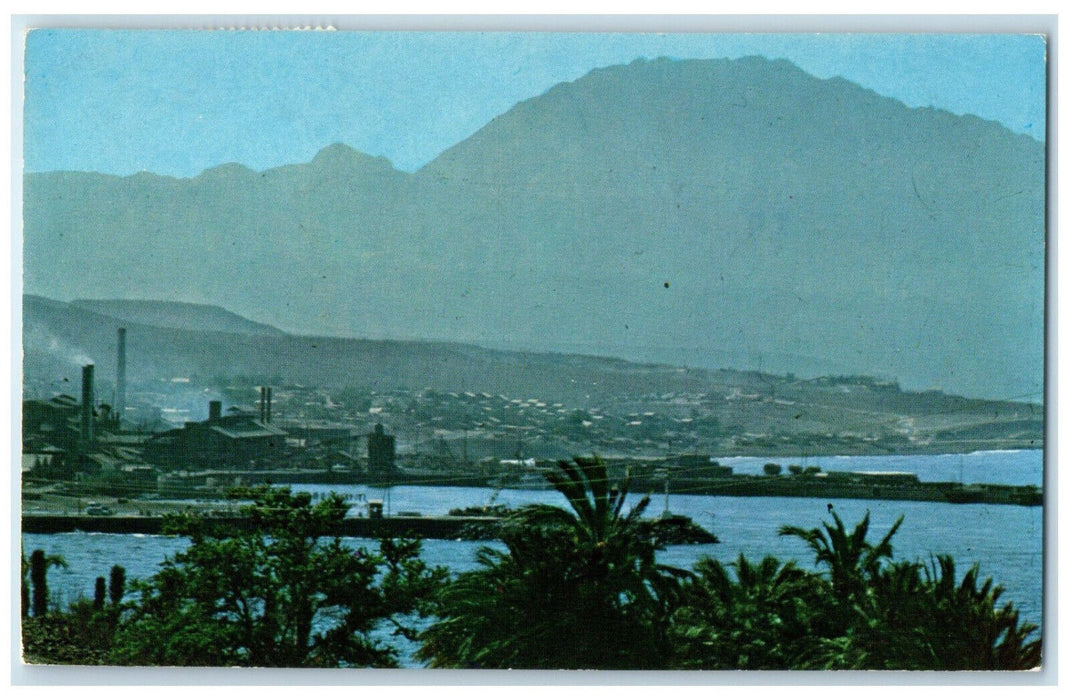 1982 View of Old Mining Town Santa Rosalia Baja California Mexico Postcard