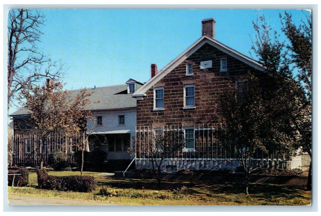 1954 Amana Home House Amana Colonies Solon Iowa IA Posted Vintage Postcard