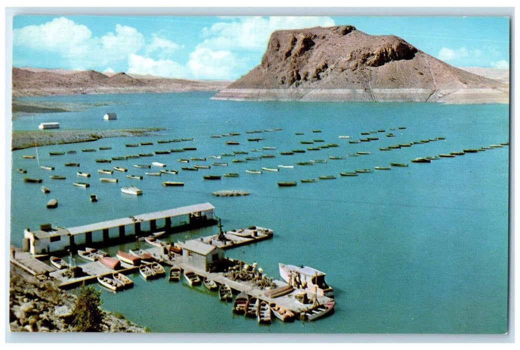 c1960 Boat Landing Elephant Butte Elephant Butte Lake Rio New Mexico NM Postcard