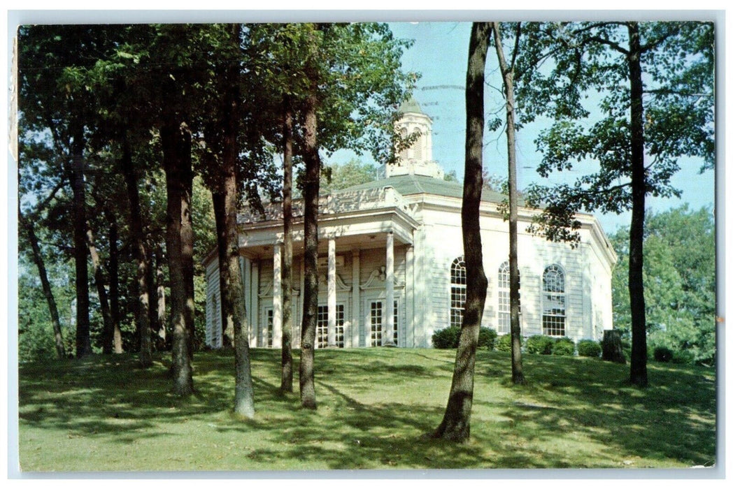 1961 Nichols Memorial Chapel Conference Point Camp Williams Bay Posted Postcard