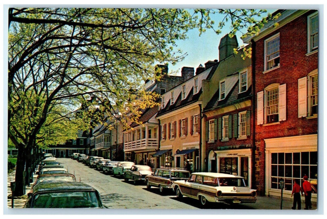 c1960 Palmer Square West Princeton Shop Store Mercer County New Jersey Postcard