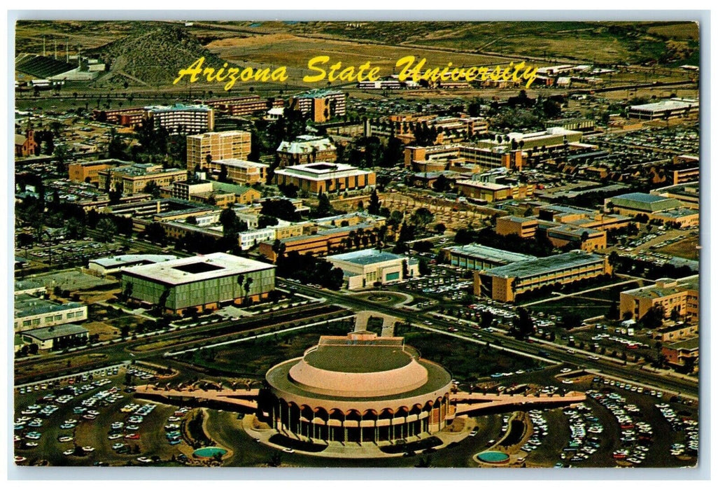 1960 Grady Gammage Memorial Auditorium Frank Lloyd Wright Tempe Arizona Postcard