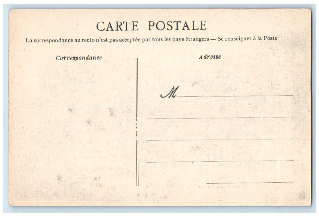 c1910 Castle Of The Callac's Gree Monteneuf France Antique Postcard
