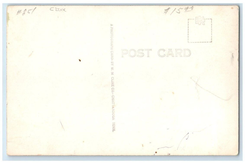 c1940's Wayne County Court House Waynesboro Tennessee TN RPPC Photo Postcard