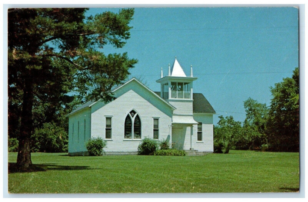 1996 Exterior View Lima Church Building Lima Fayette County Iowa Posted Postcard