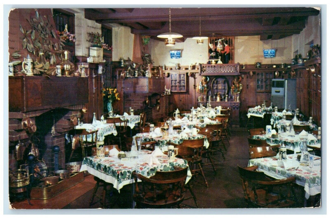 1960 Kolb's Dutch Room Dining Rooms German Restaurant New Orleans LA Postcard