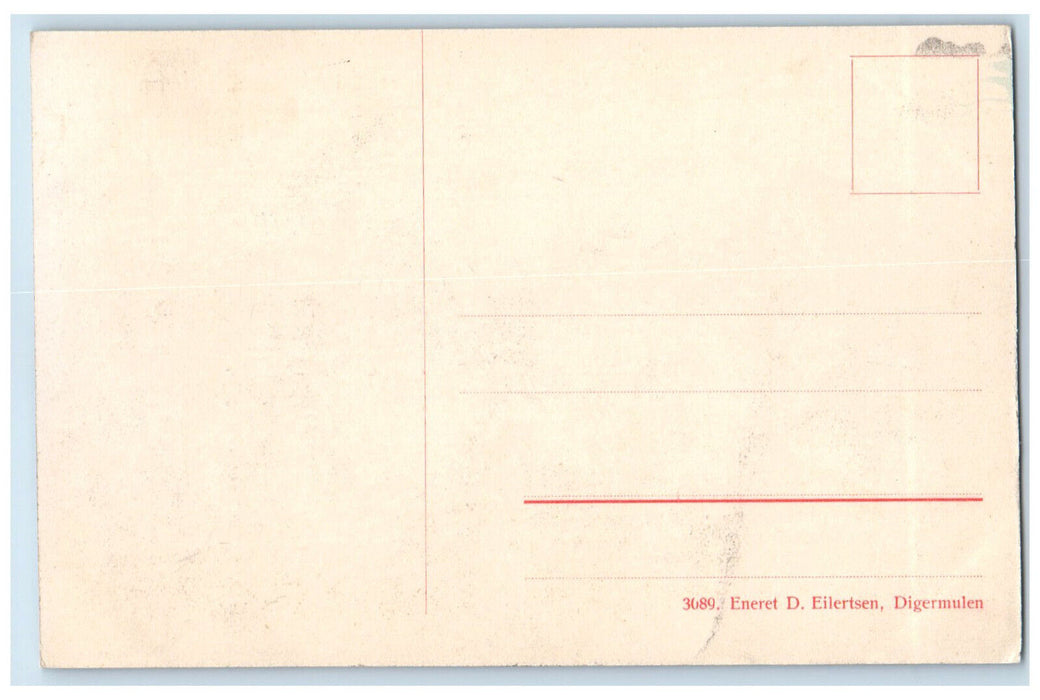 c1905 Troldvand in Raftsund Lofoten Norway Unposted Antique Postcard