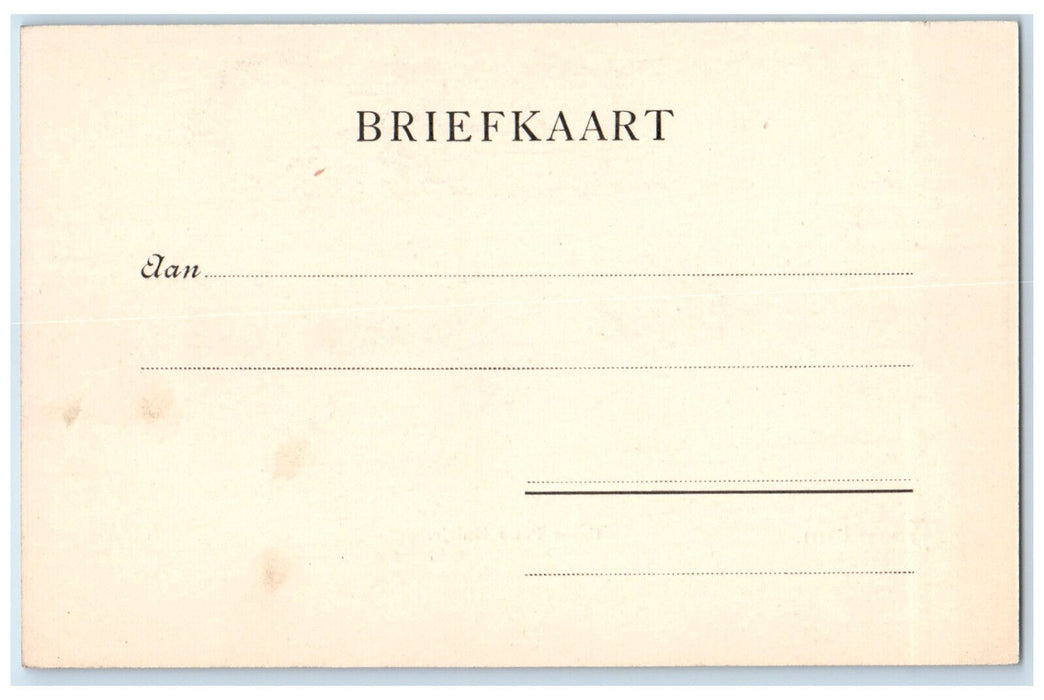 c1905 Czaar Peter Huisje Zaandam Netherlands Antique Posted Postcard
