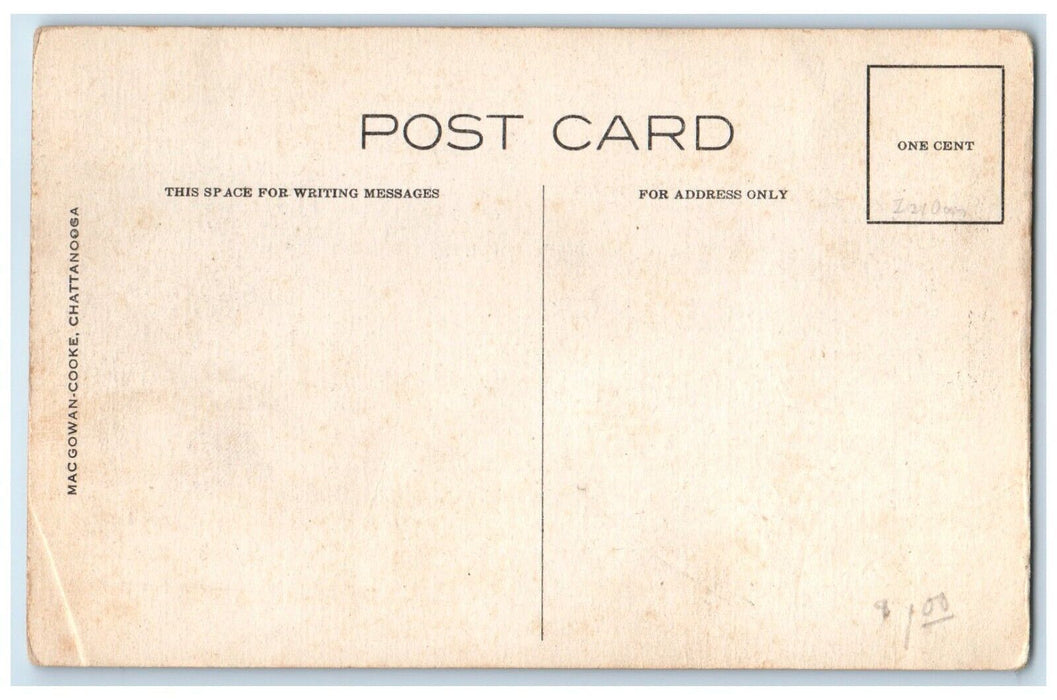 c1910 Dam Power House Parksville Polk County Tennessee Vintage Unposted Postcard
