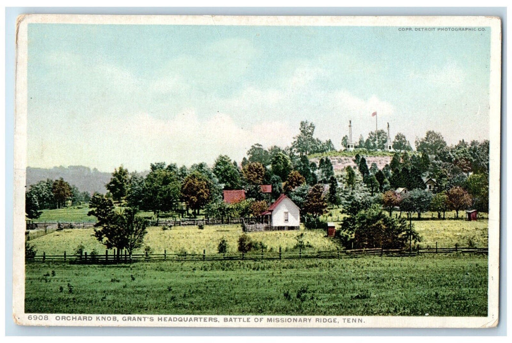 1920 Orchard Knob Grants Headquarters Battle Missionary Ridge Tennessee Postcard