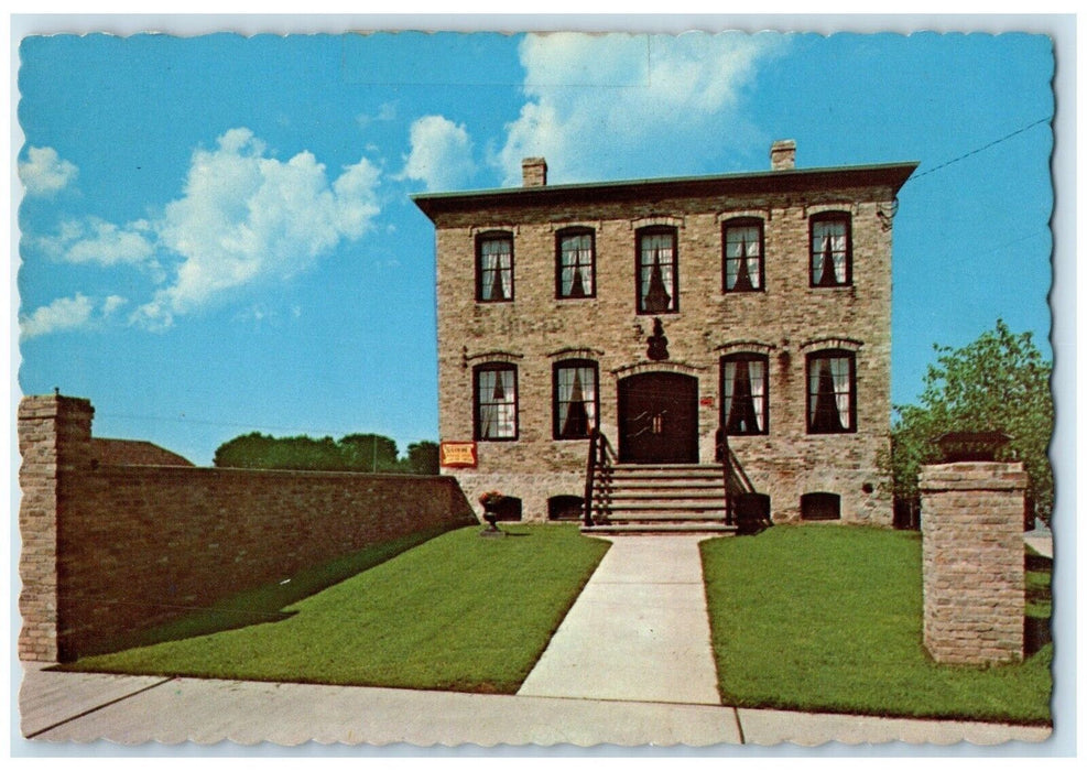 c1960's Von Stiehl Winery Street View Algoma Wisconsin WI Vintage Postcard