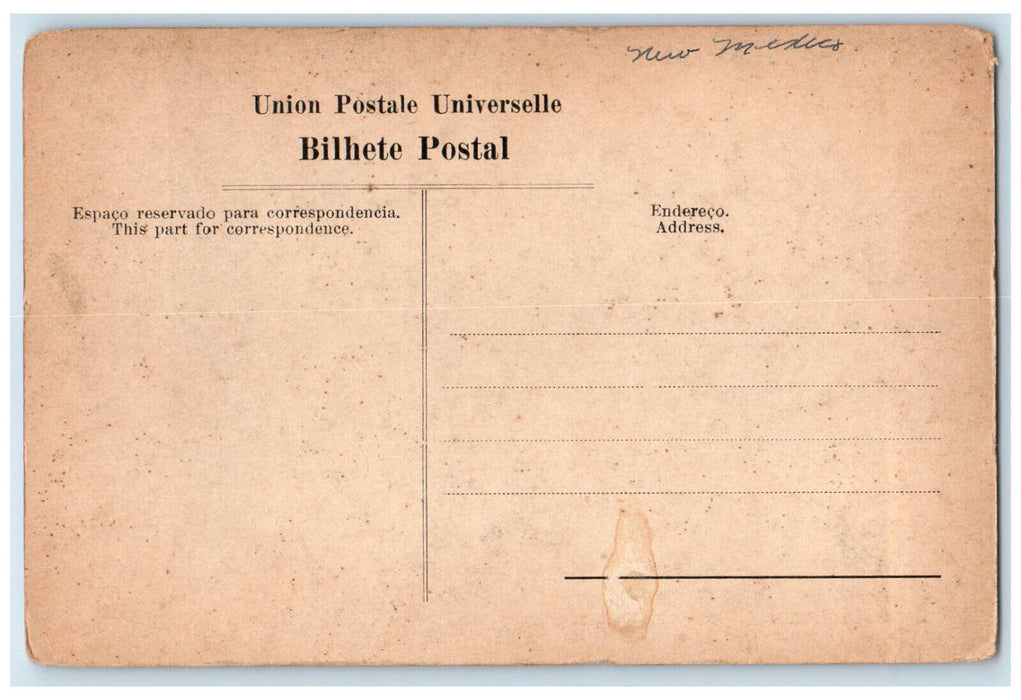 c1910 Ancient Entrance of Ponta Delgada S Miguel-Azores Portugal Postcard