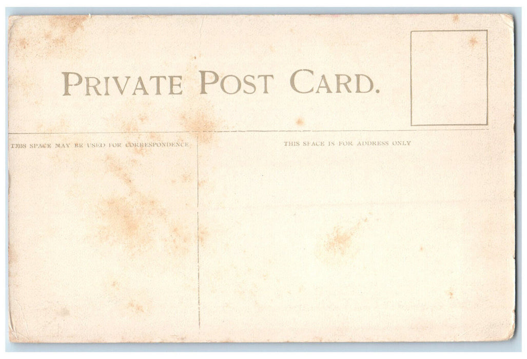 c1910 Little Champlain Street Quebec Canada Antique Unposted Postcard
