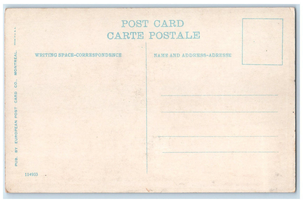 c1930's The Mount Royal Hotel Montreal Quebec Canada Posted Vintage Postcard