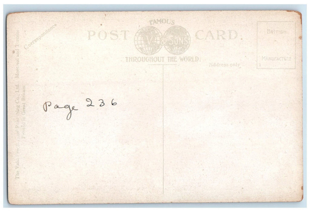 c1910 Illecillewaet Glacier Canadian Rockies British Columbia Canada Postcard