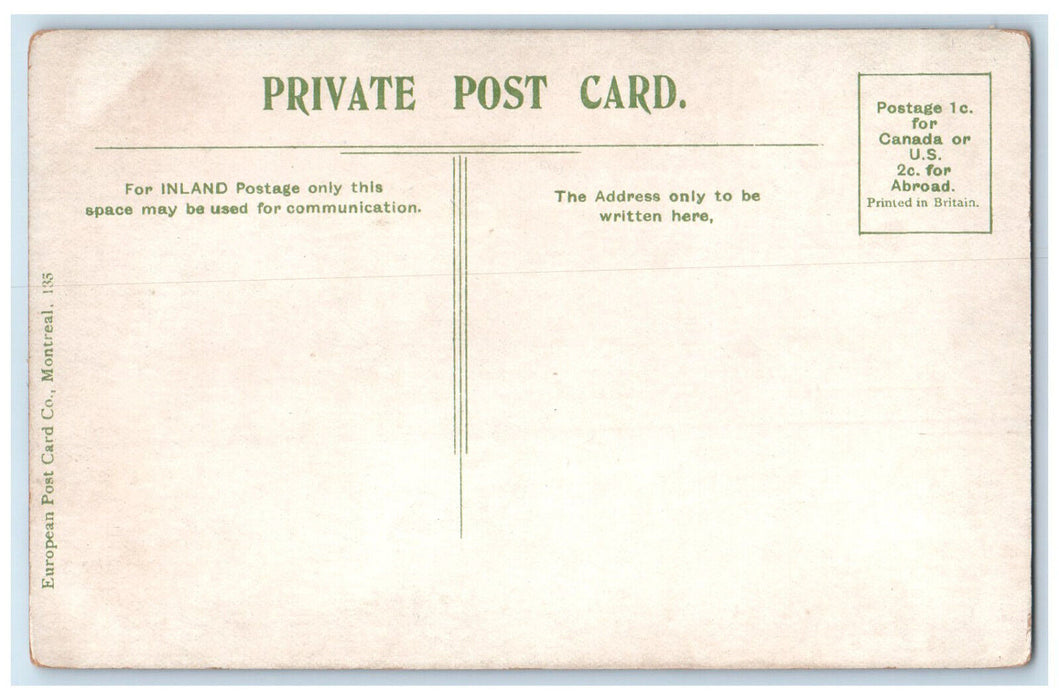 c1910 Mc Gill College Montreal Quebec Canada Unposted Antique Postcard