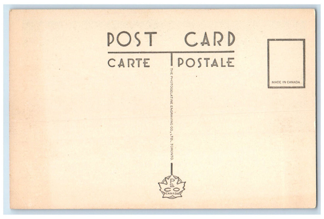 c1950's Canadian Pacific Railway Station Royal Alexandra Hotel Canada Postcard