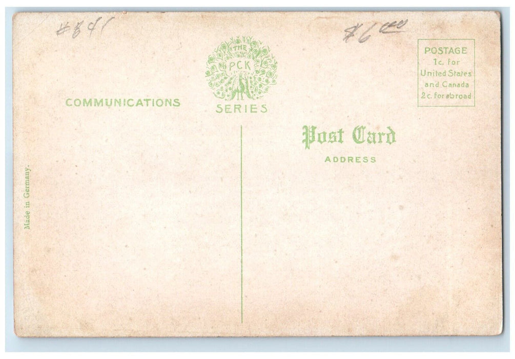 c1910 Grand Trunk Western Depot Battle Creek Michigan Vintage Antique Postcard