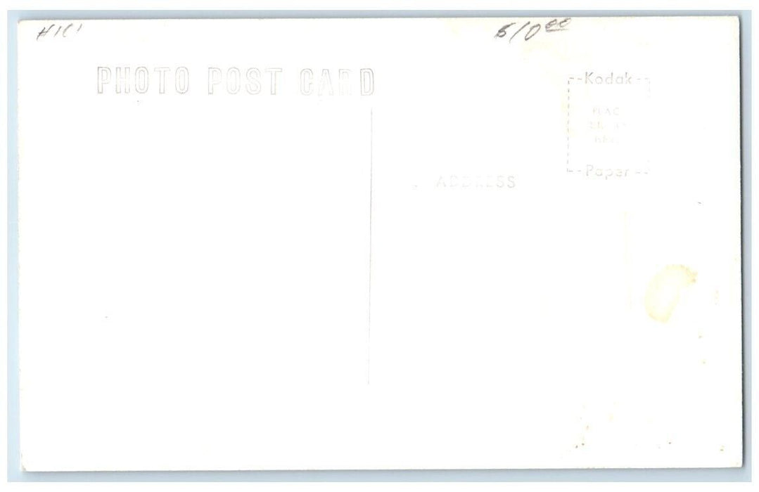 c1950's Kingsley Dam Aerial View Ogallala Nebraska NE RPPC Photo Postcard