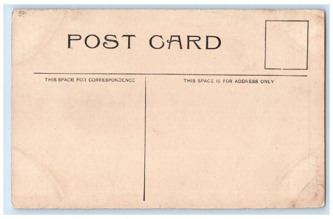 c1910's University College Building Stone Mountain Georgia GA Antique Postcard