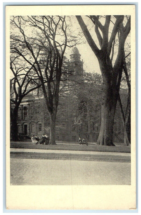 The Albany Academy Building Albany New York NY William Noyes Antique Postcard
