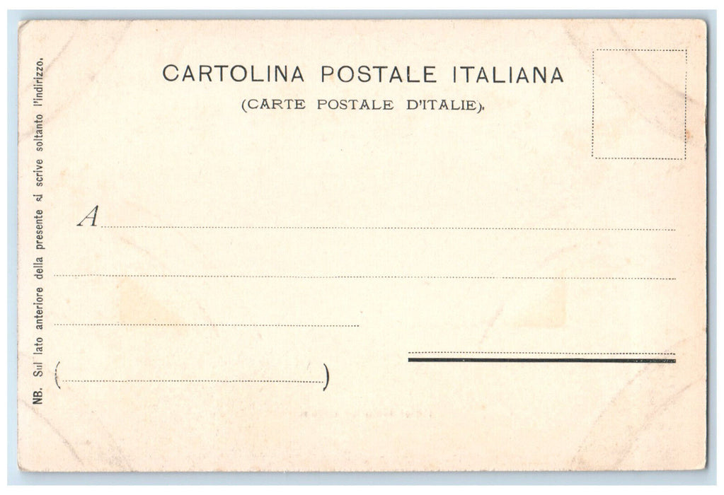 c1905 Scene at Hotel Misurina Belluno Italy Unposted Antique Postcard