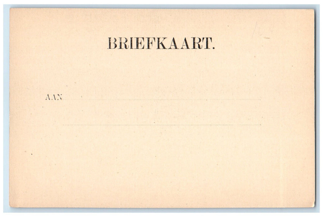 c1905 Nieuwe Langendijk Delft Netherlands Unposted Antique Postcard