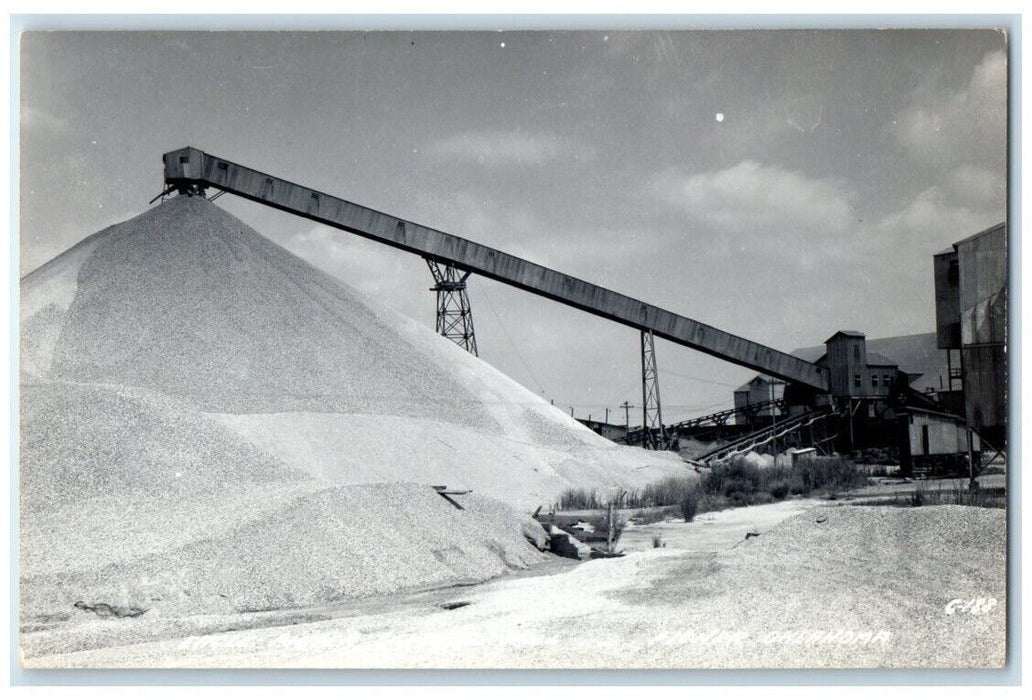 c1940's Eagle Picher Central Mill Picher Oklahoma OK Photo Unposted Postcard