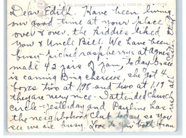 1949 Eagle Central Mill Zinc Mine Picher Oklahoma OK Photo Posted Postcard