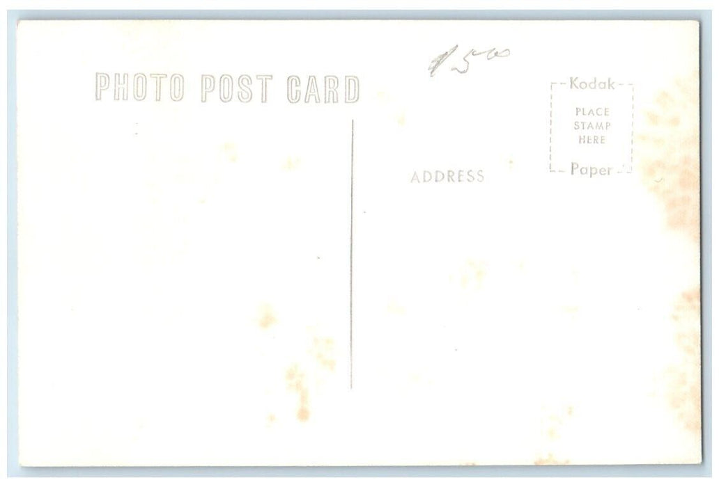 c1950's Cascades Plywood Corporation Dotson Lebanon OR RPPC Photo Postcard