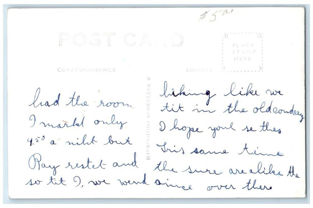 c1940's Chateau At The Oregon Caves Cave Junction OR RPPC Photo Postcard