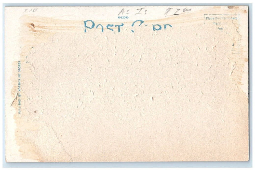 c1930's Baptist Hospital Building Miami Oklahoma Ok Unposted Vintage Postcard