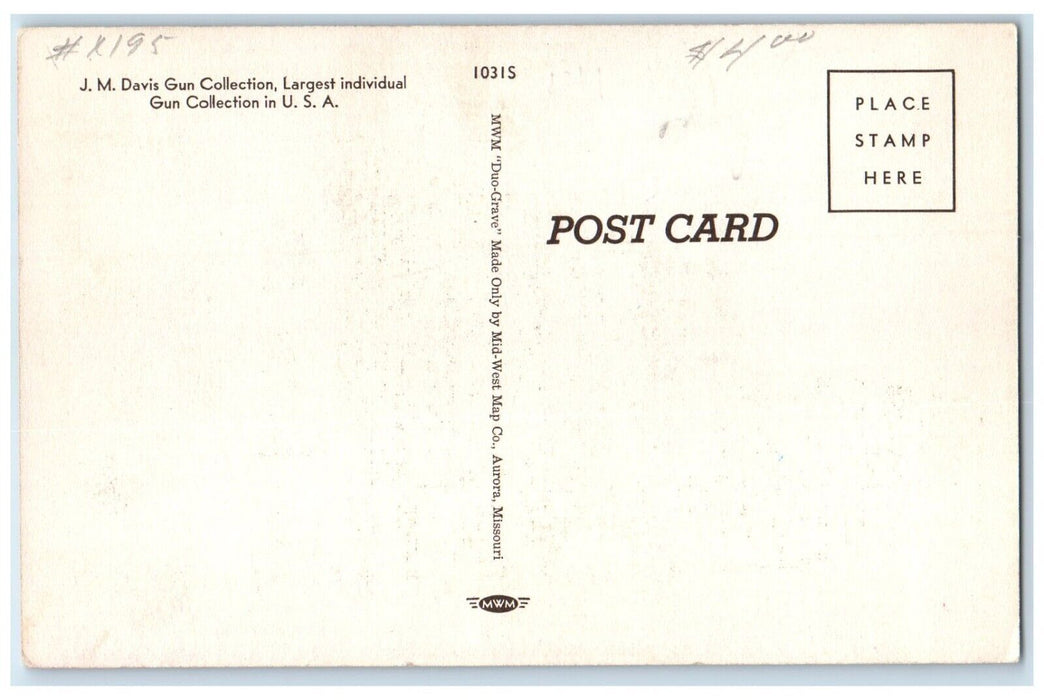 c1930's Mason Hotel Building Cars Street View Claremore Oklahoma OK Postcard