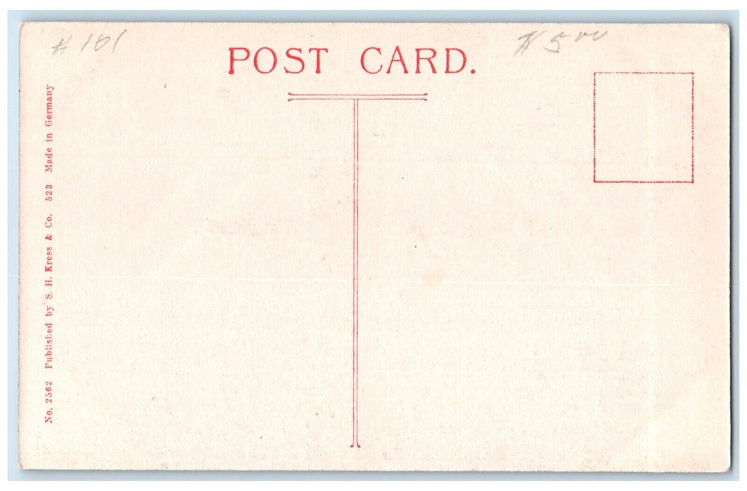 c1910's Epworth University & Dormitory Building Oklahoma City OK Postcard