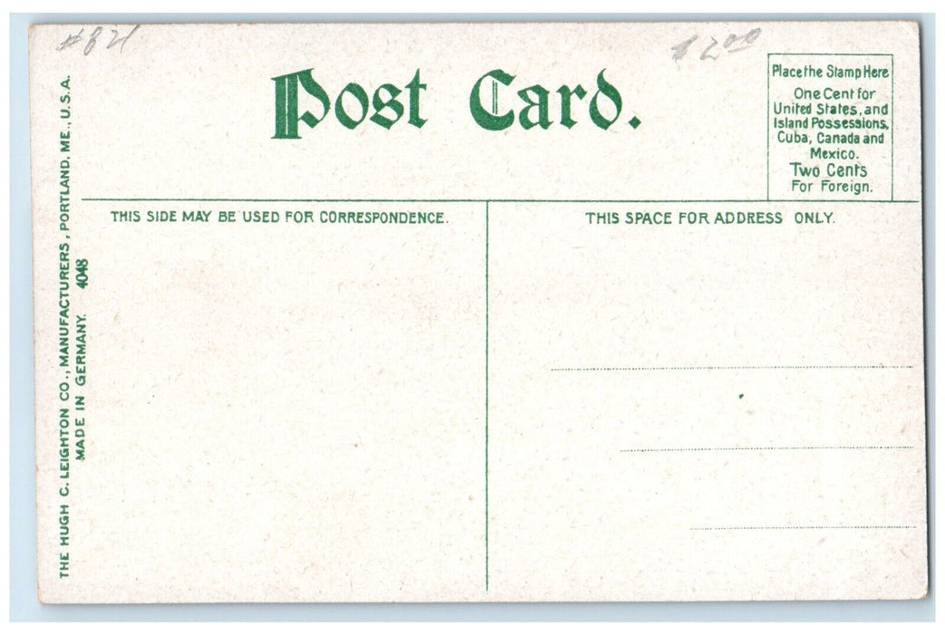 c1910 Lincoln Cottage Belknap Point Lake Winnepesaukee New Hampshire NH Postcard