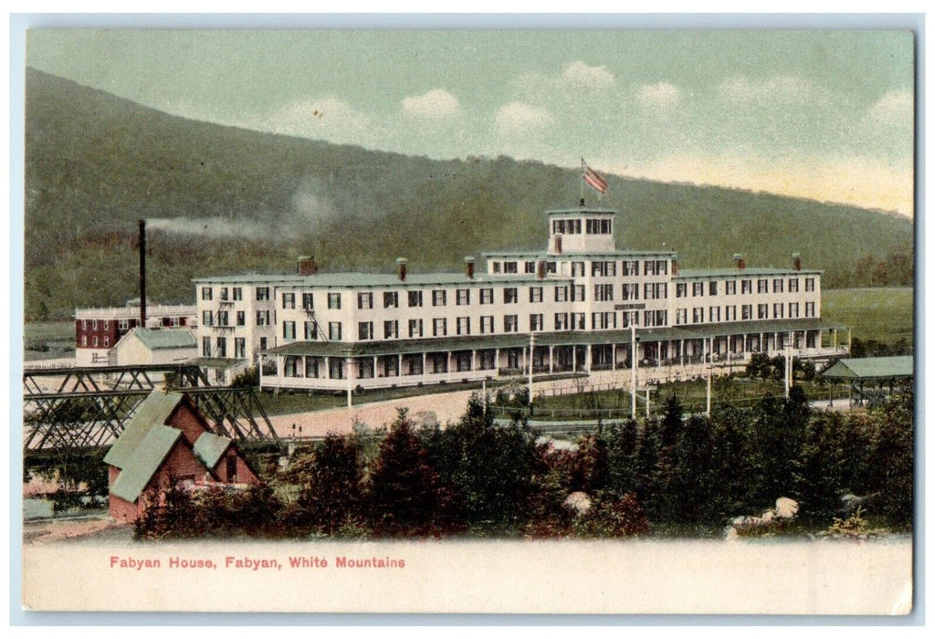 c1905 Fabyan House Fabyan White Mountains New Hampshire Vintage Antique Postcard