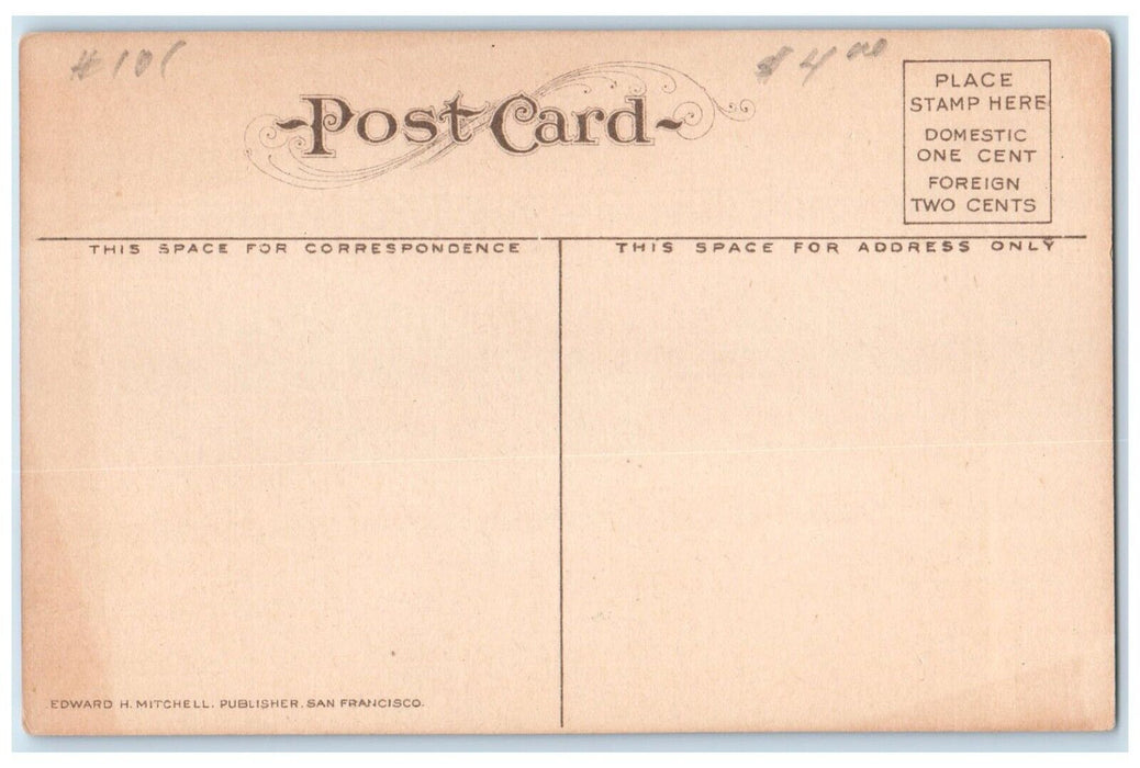 c1910's Lane County Court House Building Eugene Oregon OR Antique Postcard