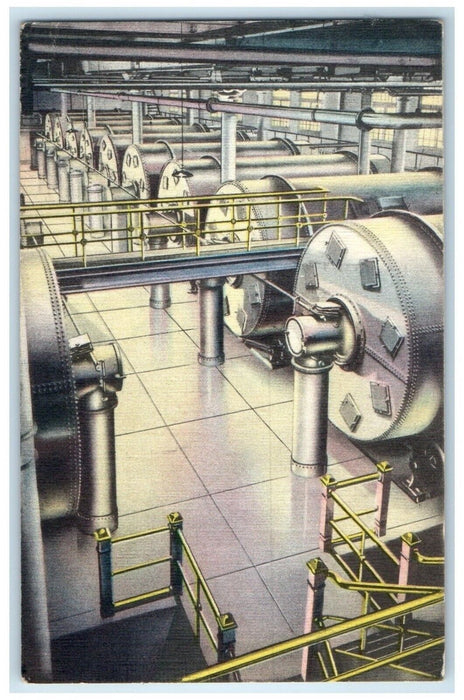 1937 Budweiser Anheuser Busch Sprouting Drums St. Louis Missouri MO Postcard