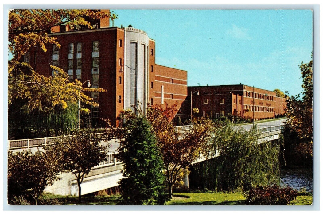 c1950's Carling Brewing Company Beer Frankenmuth Michigan MI Vintage Postcard