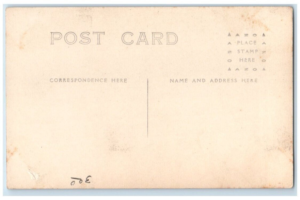 c1914-1918 WWI Soldiers Cart Caterpillar Artillery View RPPC Unposted Postcard