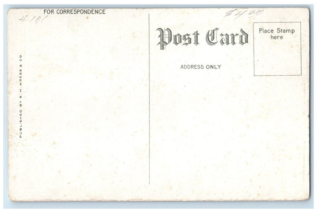 c1910 Exterior View State Agricultural Building Oklahoma City Oklahoma Postcard