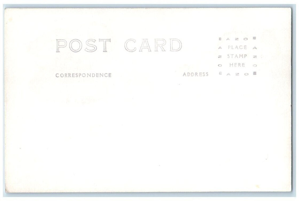 1927 Birds Eye Railroad Depot Red Top Malt Cumberland KY RPPC Photo Postcard