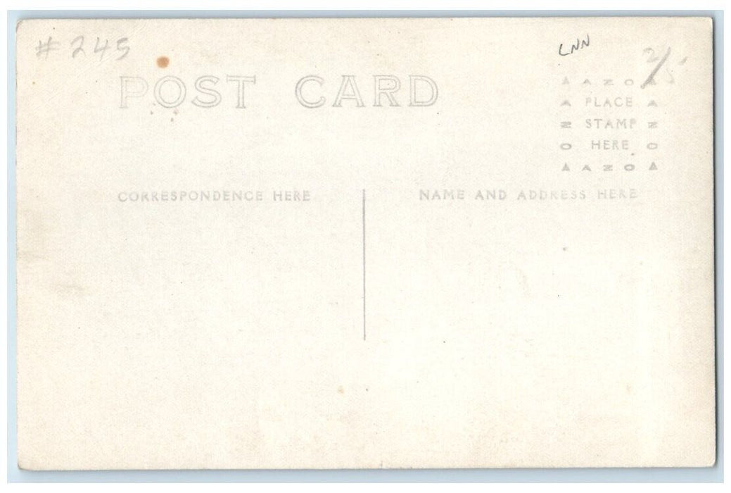 1917 Automobiles At Fair Grounds July 4th Fergus Falls MN RPPC Photo Postcard