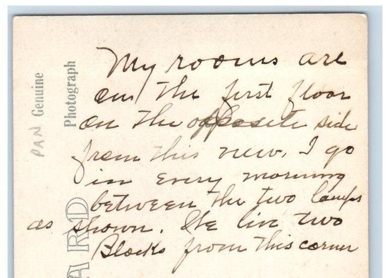 c1910's Court House Building View Blue Earth Minnesota MN RPPC Photo Postcard