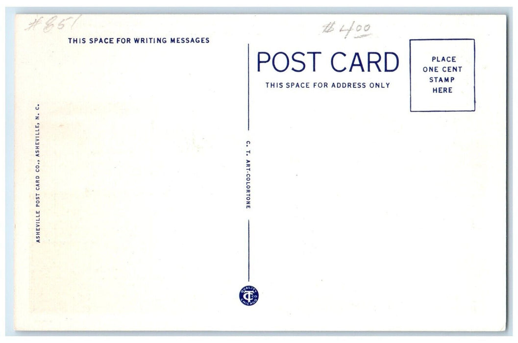 The Center Of Carolina Beach NC, Popular Bathing Resorts Atlantic Ocean Postcard