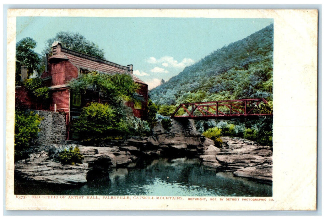 c1905 Old Studio of Artist Hall Palenville Catskill Mountains NY Postcard