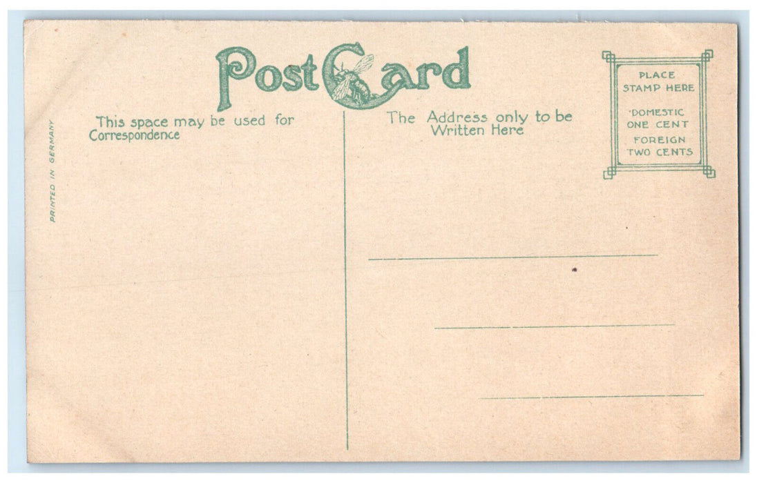 c1910 Jackson Monument Nashville Tennessee TN Antique Unposted Postcard