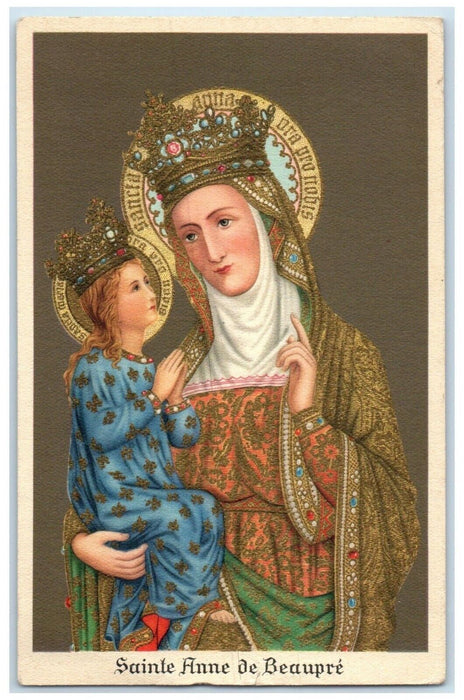 c1905 Sainte Anne De Beaupre Religious Montreal Canada Posted Antique Postcard