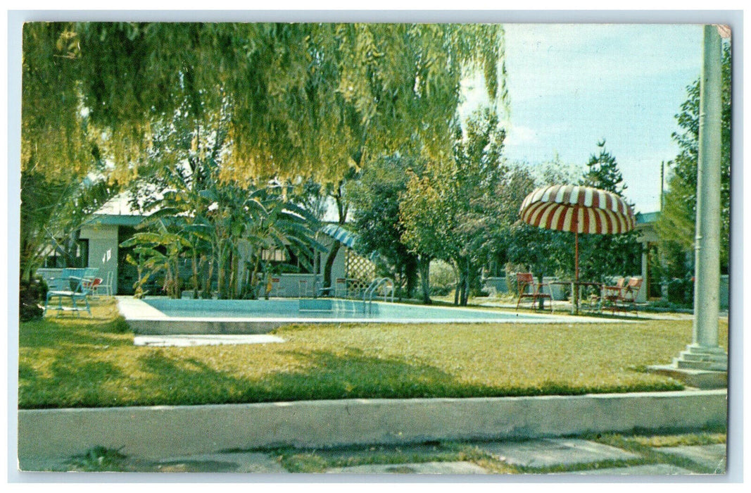 1962 Motel Huizache Boulevard Saltillo Coahuila Mexico Vintage Postcard