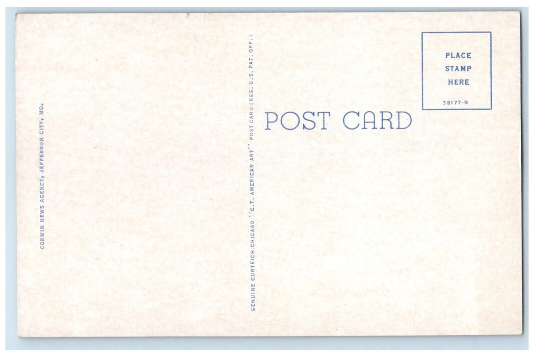 c1940 Mill Meramic Springs Rolla St. James Cuba Steelville Missouri MO Postcard